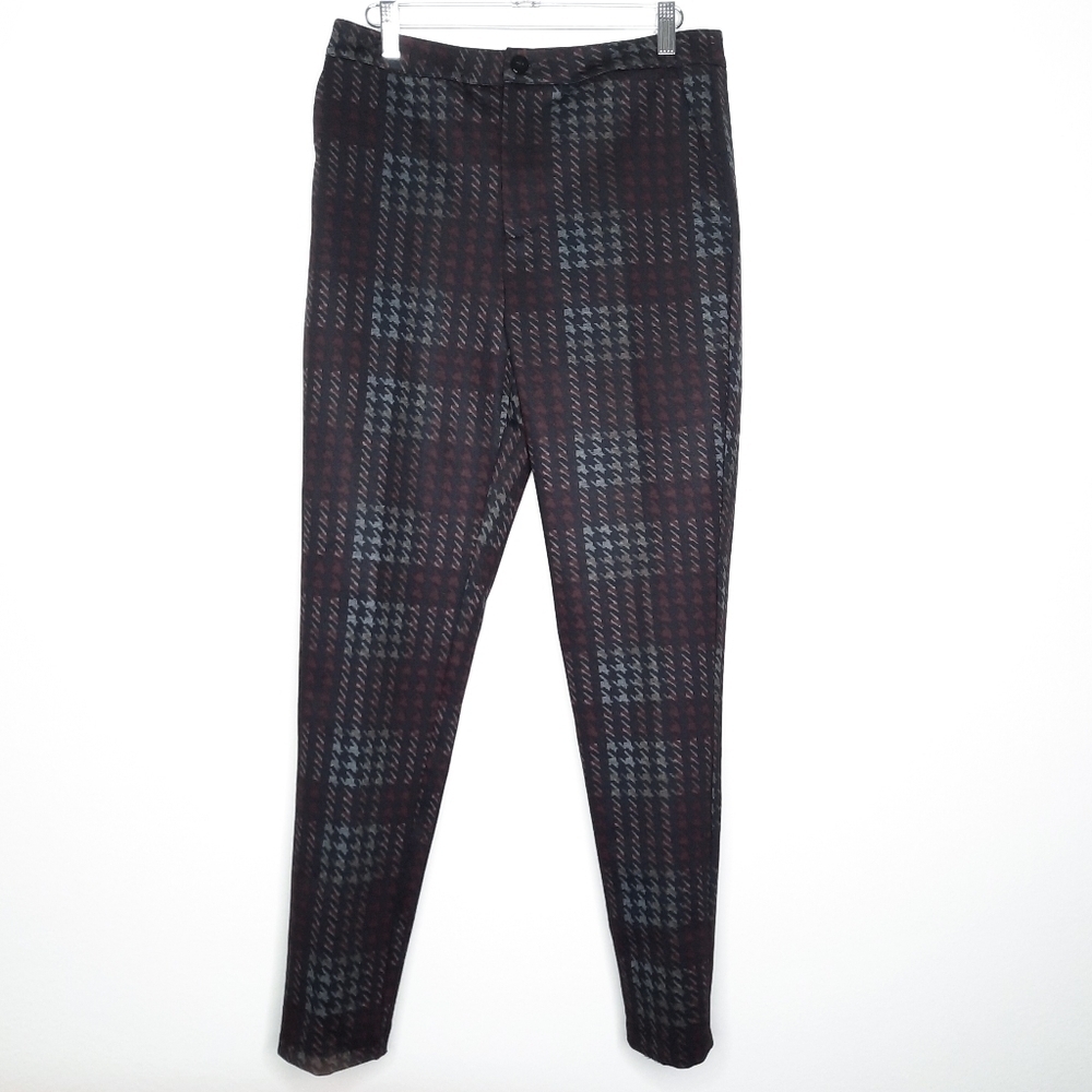 Ruti Multi Houndstooth Comfort Trouser Pants 1